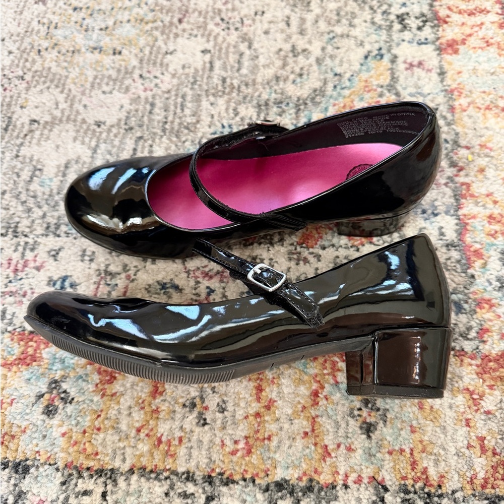 Black Mary Jane Dress Shoes Size 5
